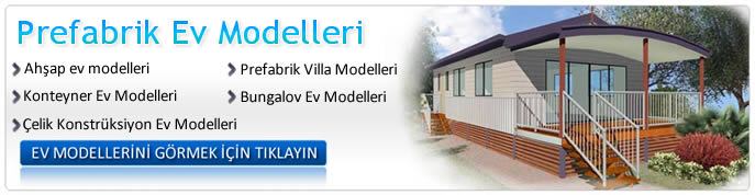 prefabrik ev modelleri